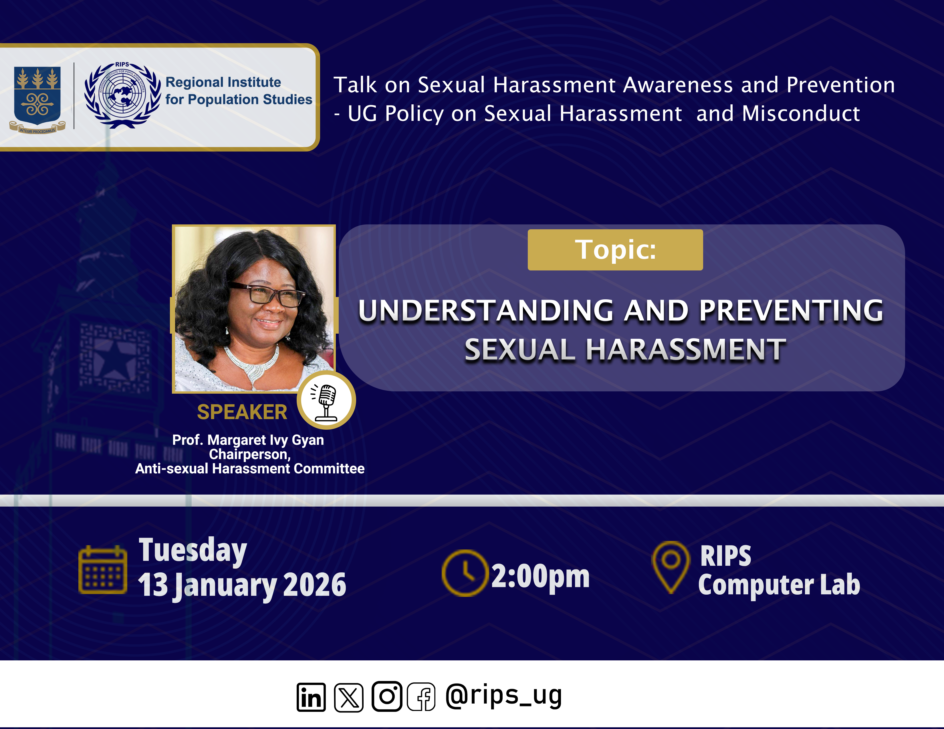 Talk on Sexual Harassment