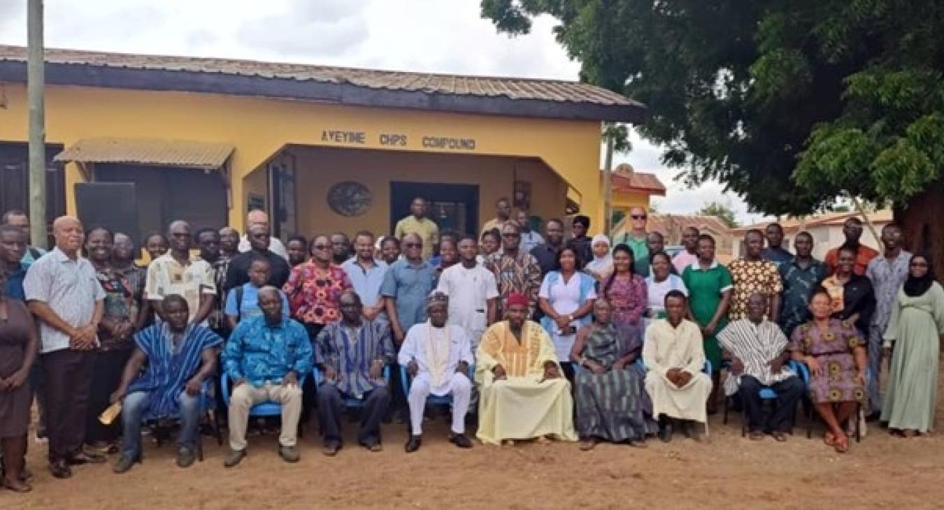 CHPS in Aveyime Inspires Community-Based Health Services in Africa